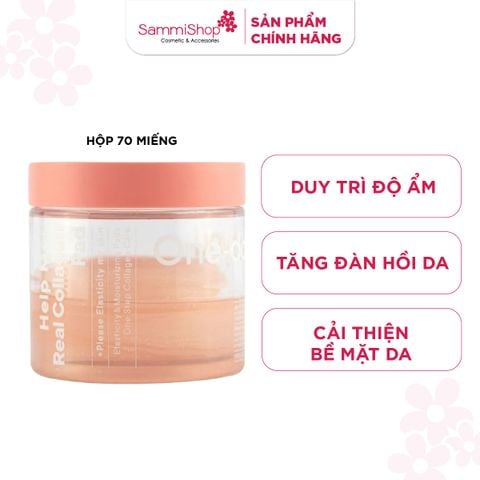 One-Day'syou Nước hoa hồng Help Me Real Collagen Pad