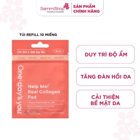 One-Day'syou Nước hoa hồng Help Me Real Collagen Pad