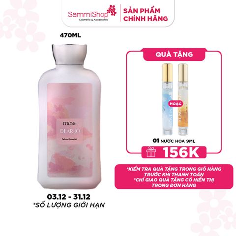 03.12 - 31.12 Mine Sữa tắm Dear Jo Perfumed  Shower Gel 470g