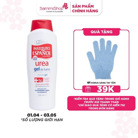 APP-WEB 01.04 - 03.05 Instituto Español Gel tắm Urea Gel De Baño 1250ml