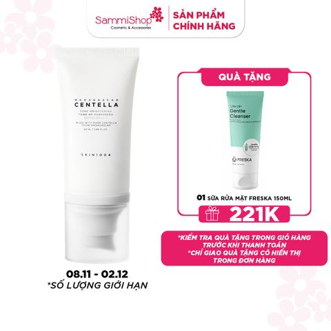 M1T1 8.11-02.12 Skin1004 Kem chống nắng Madagascar Centella Tone Brightening Tone-up Sunscreen SPF50+ PA++++ 50ml (IP04) ver 2