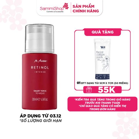 M.Asam Nước cân bằng Retinol Intense Smart Tonic 200ml