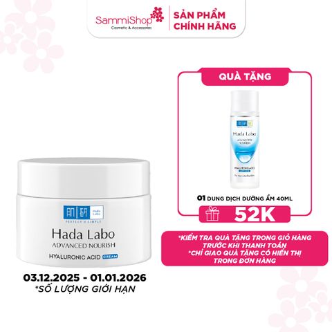 APP + WEB 3.12 - 1.1 Hadalabo Kem Dưỡng Advanced Nourish Hyaluronic Acid Cream 50g