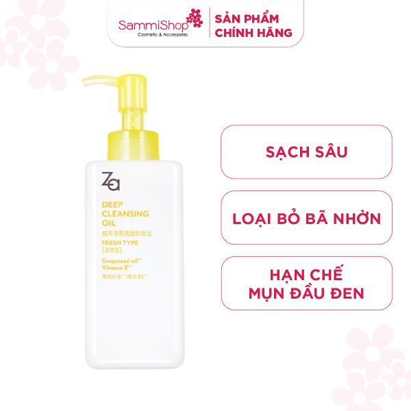 ZA Dầu tẩy trang Deep Cleansing Oil