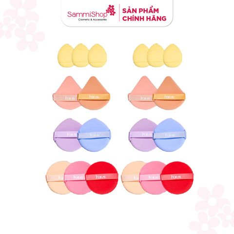 APP-WEB 03.11 - 02.12 COMBO 2 Horus Bộ bông mút trang điểm Makeup Puff Set