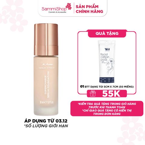 M.Asam Kem Nền Supercharge Serum Foundation 30ml