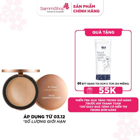M.Asam Phấn Phủ Dạng Nén Satin Compact Powder 8G