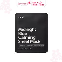 [HÀNG TẶNG KHÔNG BÁN] 1 QT Dear, Klairs mặt nạ giấy Midnight Blue Calming Sheet Mask 25ml Hoặc 1 QT Horus bông tẩy trang 120m