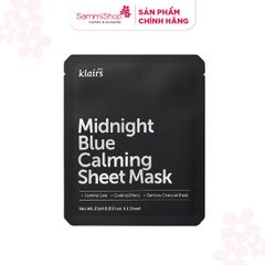 [HÀNG TẶNG KHÔNG BÁN] 2 QT Dear, Klairs mặt nạ giấy Midnight Blue Calming Sheet Mask 25ml Hoặc 2 QT Horus bông tẩy trang 120m
