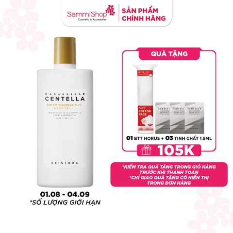 01.08-04.09 APP.WEB Skin1004 Kem chống nắng Madagascar Centella Air-Fit SunCream Plus 50ml