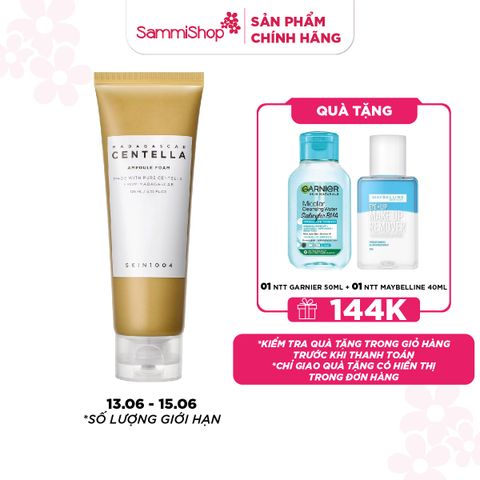 APP+WEB 13.06 - 15.06 Skin1004 Sữa rửa mặt Madagascar Centella Ampoule Foam 125ml