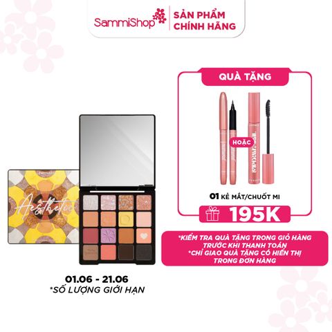 01.06-21.06 MEGA SALE Lemonade Bảng mắt Aesthetic Eyeshadow Palette 16 ô 20.8g #Version 2