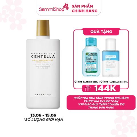 APP+WEB 13.06 - 15.06 Skin1004 Kem chống nắng Madagascar Centella Air-Fit SunCream Plus SPF50+ PA++++ 50ml