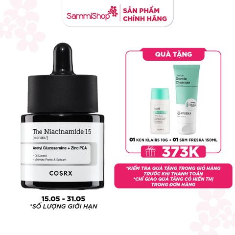 M1T1 15.05 - 31.05 COSRX Tinh chất The Niacinamide 15 Serum 20mL