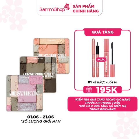 01.06-21.06 MEGA SALE Lemonade bảng phấn mắt Aesthetic Multi-task Palette