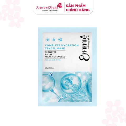 [HÀNG TẶNG KHÔNG BÁN] QT Emmie by Happyskin Mặt Nạ Complete Hydration Tencel Mask 25g