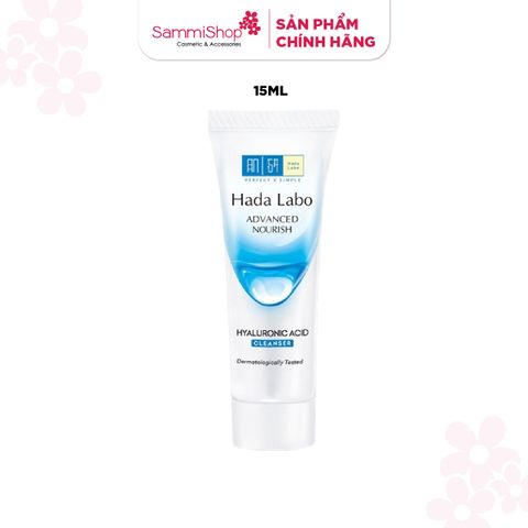 [HÀNG TẶNG KHÔNG BÁN] QT Hadalabo Dung dịch dưỡng ẩm Advanced Nourish Hyaluronic Acid Lotion ForNormal To DrySkin20ml (IP01) HOẶC QT Hadalabo Sữa Rửa Mặt Advanced Nourish Hyaluronic Acid Cleanser 15g