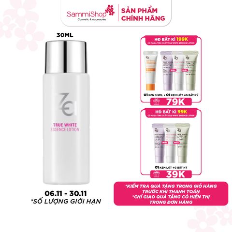 06.11 30.11 ZA Tinh chất True White Essence Lotion 30ml