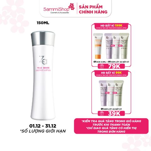 01.12 - 31.12 ZA Tinh chất True White Essence Lotion 150ml