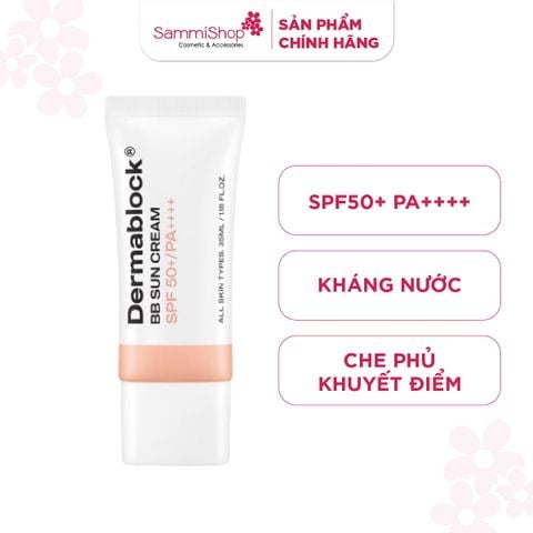 Dermablock Kem chống nắng BB Sun Cream SPF50+PA++++ 35ml