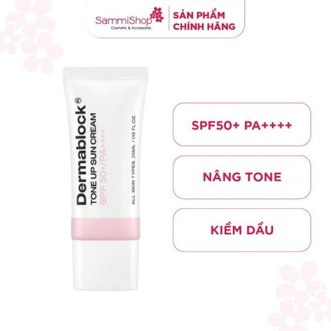 Dermablock Kem chống nắng Tone Up Sun Cream SPF50+PA++++ 35ml