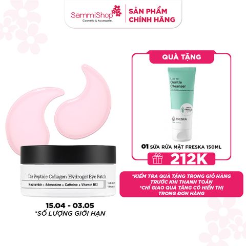 COSRX Mặt nạ The Peptide Collagen Hydrogel Eye Patch 85g