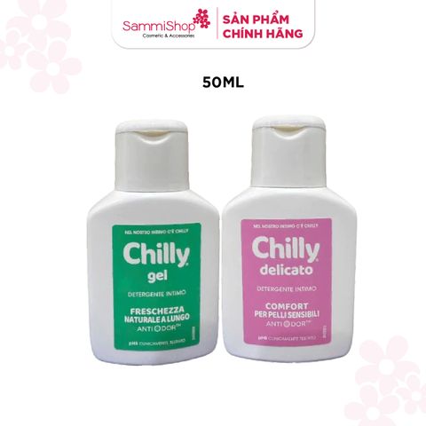 [HÀNG TẶNG KHÔNG BÁN] 01 QT Chilly Dung dịch vệ sinh Gel Detergente Intimo 50ml (IP02) Hoặc  01 QT Chilly Dung dịch vệ sinh Delicato Detergente Intimo 50ml (IP02)