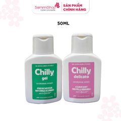 [HÀNG TẶNG KHÔNG BÁN] 01 QT Chilly Dung dịch vệ sinh Gel Detergente Intimo 50ml (IP02) Hoặc  01 QT Chilly Dung dịch vệ sinh Delicato Detergente Intimo 50ml (IP02)
