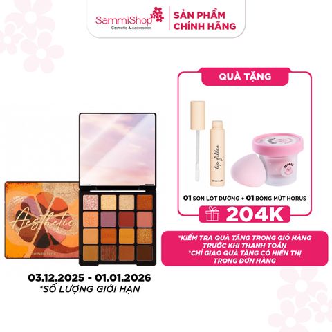 APP + WEB 3.12 - 1.1 Lemonade Bảng mắt Aesthetic Eyeshadow Palette 16 ô 20.8g