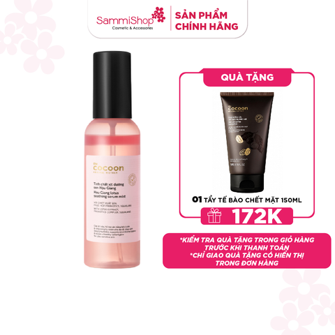 01.05 - 31.05 Cocoon Tinh chất xịt dưỡng sen Hậu Giang 100ml