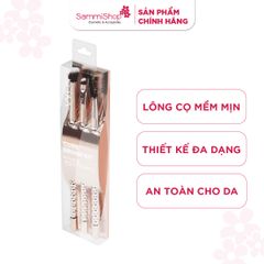 Vacosi Bộ Kit 3 Cọ Chân Mày Phiên Bản Golden Dragon Cove The Brows Brush Kit_Sc01