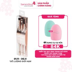 Vacosi Bộ Kit 3 Cọ Chân Mày Phiên Bản Golden Dragon Cove The Brows Brush Kit_Sc01