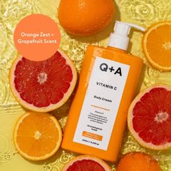 Q+A Kem dưỡng Vitamin C Body Cream 250ml