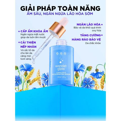 G.G.G Tinh chất Wonder Glow Rejuvenating Serum 40ml
