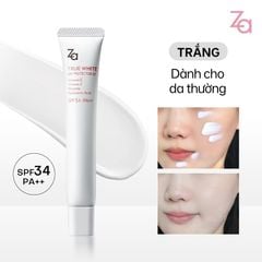 ZA Kem lót nâng tone True White Correcting Protector