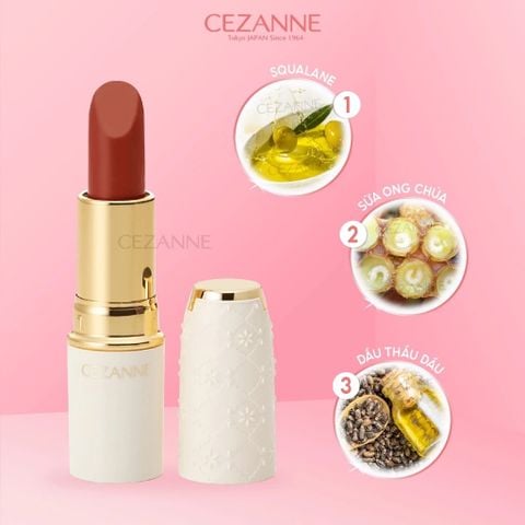 Cezanne Son Thỏi Lasting Lip Color N 3.9g
