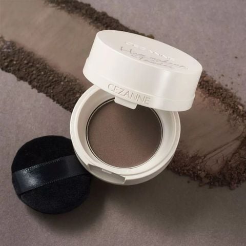 Cezanne Phấn phủ che khuyết điểm cho tóc màu tự nhiên Hair Makeup Powder 4g