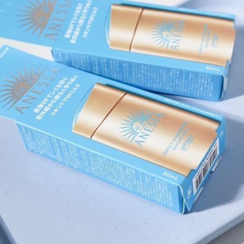 Anessa Sữa chống nắng dưỡng da kiềm dầu Perfect UV Sunscreen Skincare Milk NA 60ml ver 3