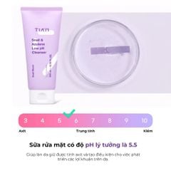 Tia'm Sữa rửa mặt Snail & Azulene Low Ph Cleanser 200ml