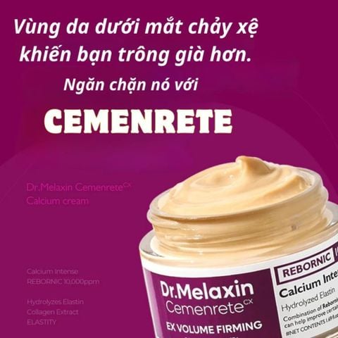 Dr. Melaxin Kem dưỡng mắt - đa năng Cemenrete Calcium Volume Cream - Ex Volume Firming 50ml
