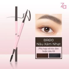ZA Chì kẻ mày hai đầu Detail Storking Precision 0.1g