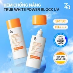 ZA Kem chống nắng True White Power Block UV 50ml
