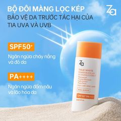ZA Kem chống nắng True White Power Block UV 50ml