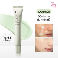 ZA Kem lót nâng tone True White Correcting Protector