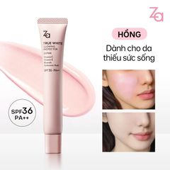 ZA Kem lót nâng tone True White Correcting Protector