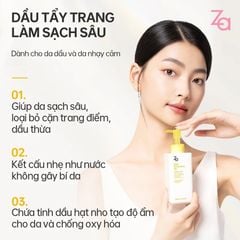ZA Dầu tẩy trang Deep Cleansing Oil