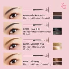 ZA Chì kẻ mày hai đầu Detail Storking Precision 0.1g
