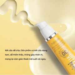 M.Asam Kem chống nắng dưỡng da Vitamin C Protect Protective Fluid SPF 30 50ml