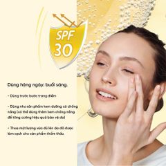 M.Asam Kem chống nắng dưỡng da Vitamin C Protect Protective Fluid SPF 30 50ml