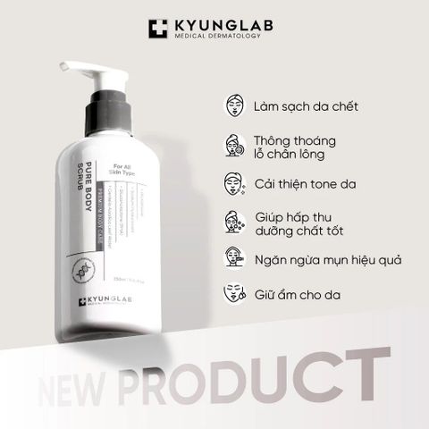 Kyung Lab Tẩy tế bào chết Body Scrub 250ml